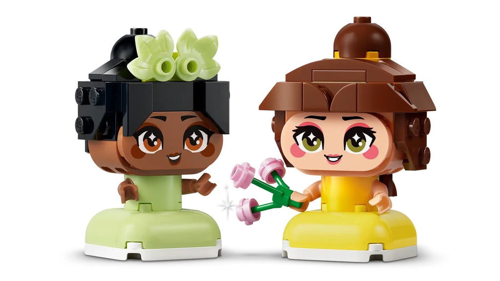 LEGO DISNEY Mini Belle and Tiana with Castle Building Set 43291