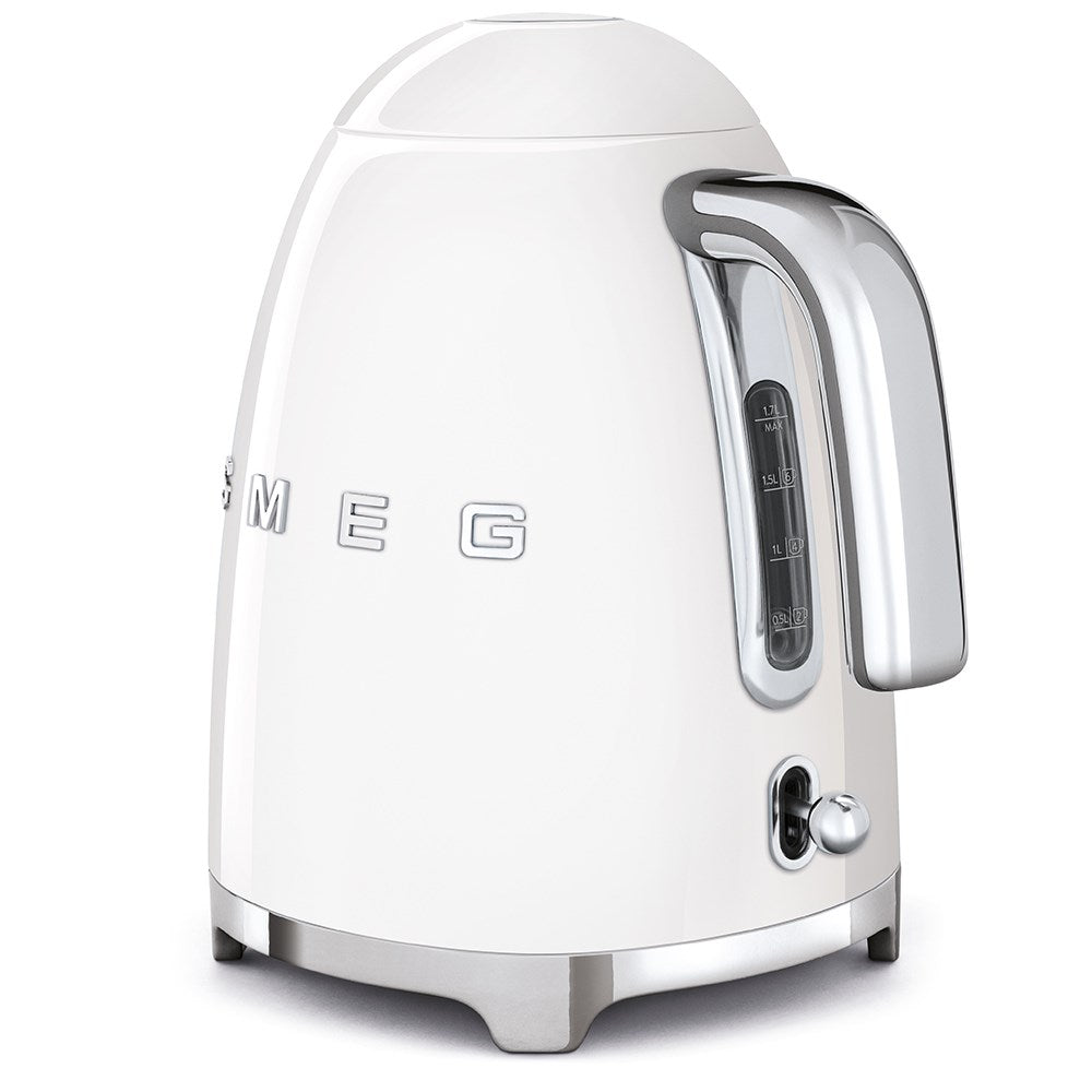 Smeg Electric Kettle - Stainless Steel - 2400W - 1.7 L - White - KLF03WHEU