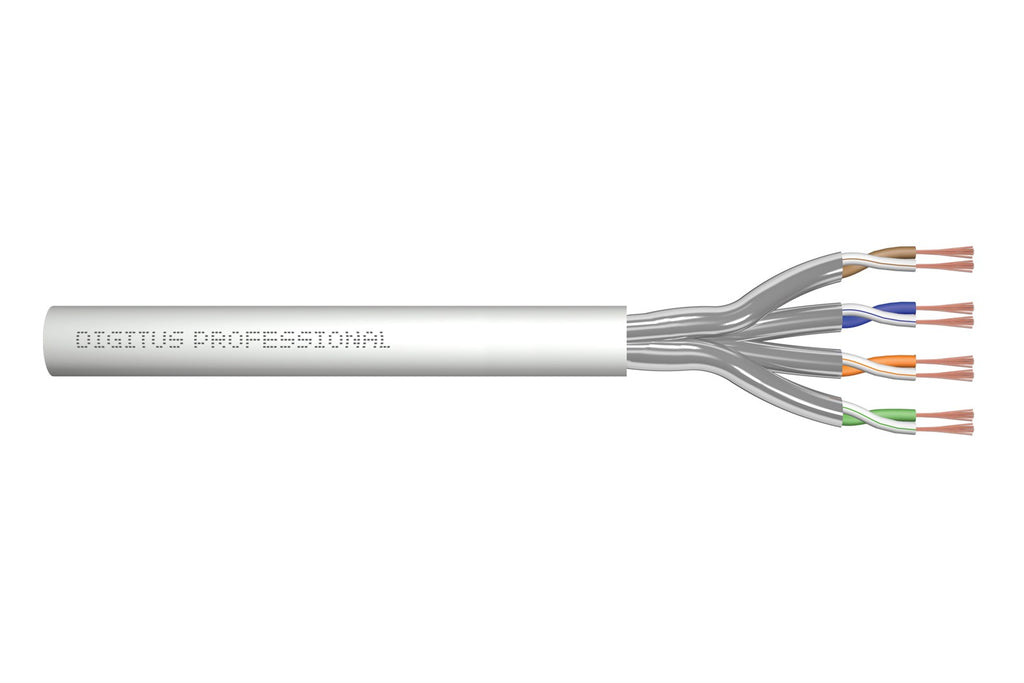 DIGITUS Professional - Bulkkabel - 305,0m - U/FTP - CAT 6a - halogenfrei, verseilt - grey (DK-1623-A-P-305)