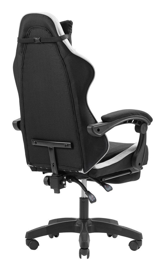 Mars Gaming MGC-X Fabric PC gaming chair Padded seat Black  White