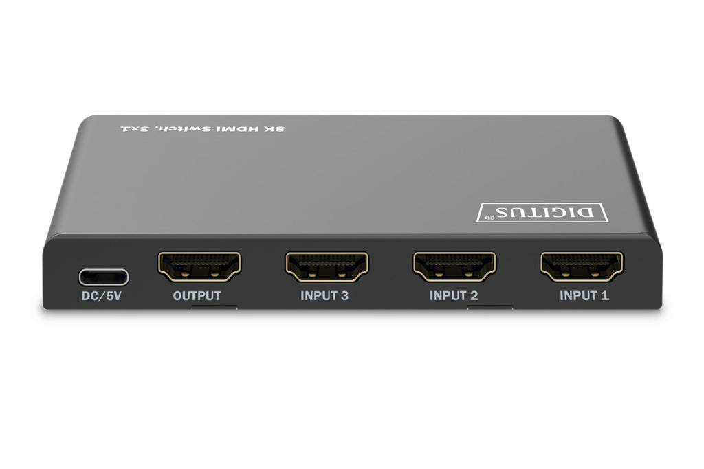 Digitus 8K HDMI Switch 3x1 with Remote Control