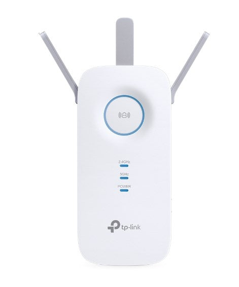 TP-Link RE450 network extender Network transmitter White 10  100  1000 Mbit/s