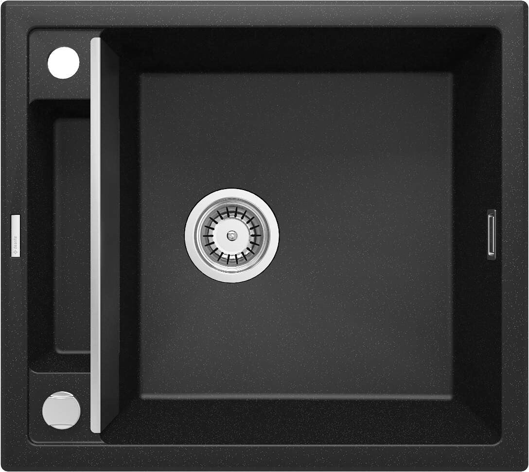 Magnetic granite sink 1-bowl