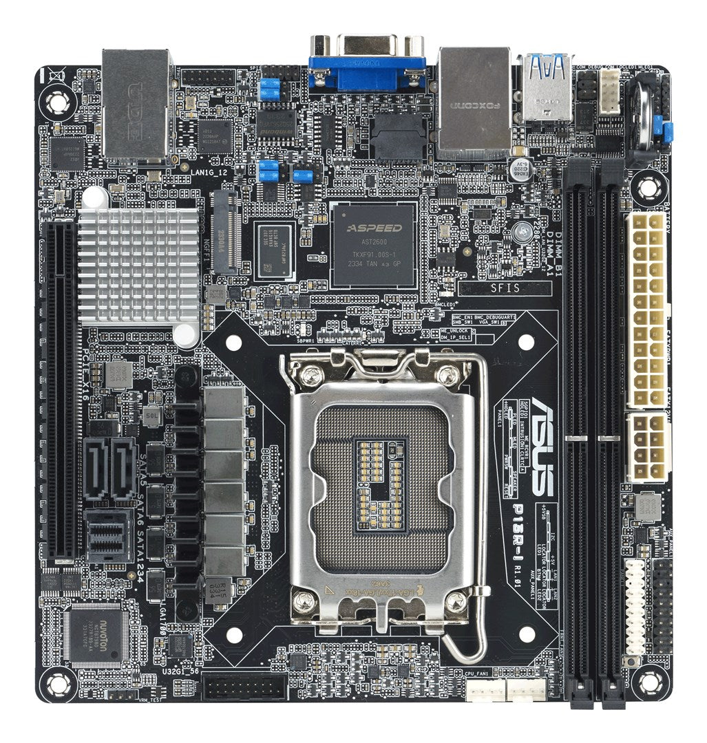 ASUS P13R-I Mini-ITX Motherboard - LGA1700 Socket (90SB0CR0-M0UAY0) LGA1700-Sockel
