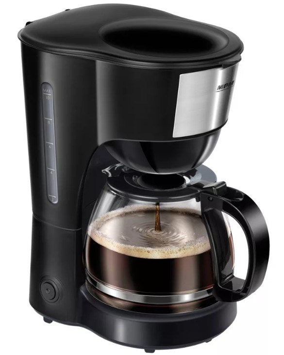 MPM MKW-12 Drip Coffee Maker - Black