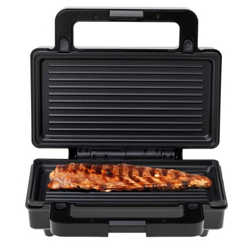 Adler CR 3074 Sandwich maker 2-in-1 Black  Stainless steel