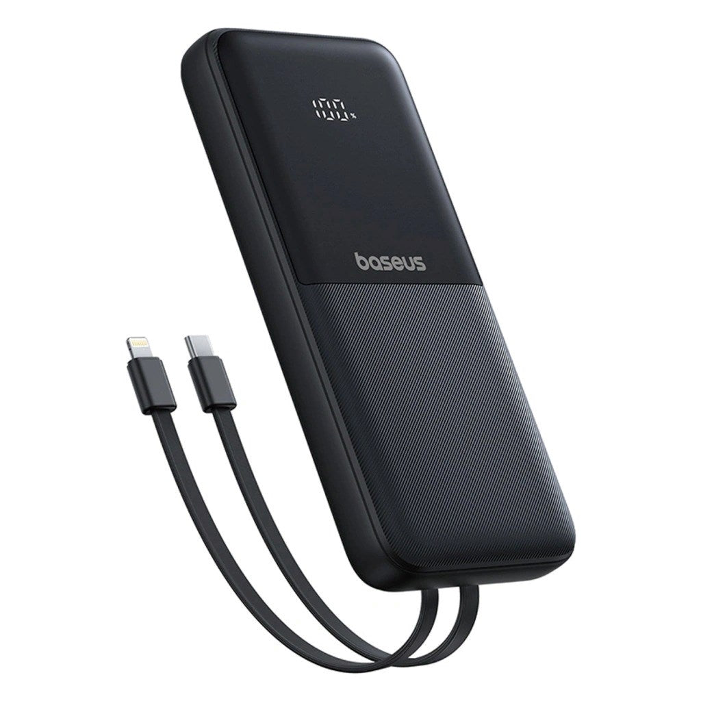 Baseus Lipow Powerbank 10000 mAh 22.5W Black with Display 201601