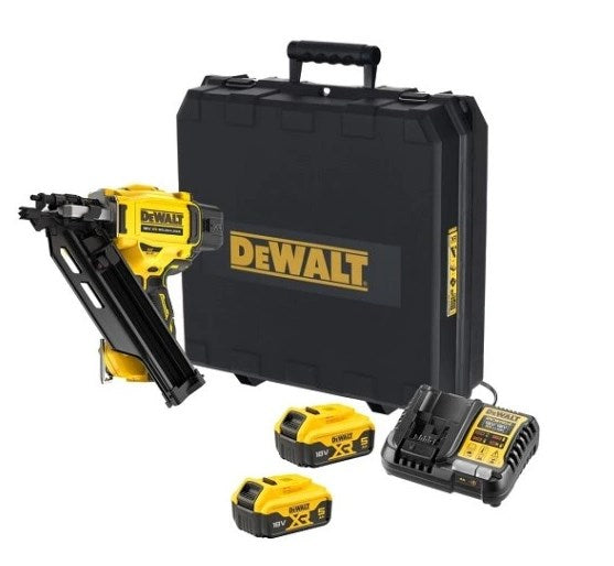DEWALT DCN930P2 Nailer 18V 33° 64-90 mm with 2x5.0Ah