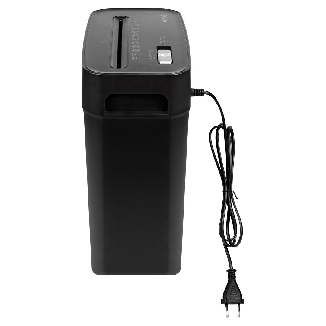 Savio ND-01 Paper Shredder - Cross Shredding 72 dB Black