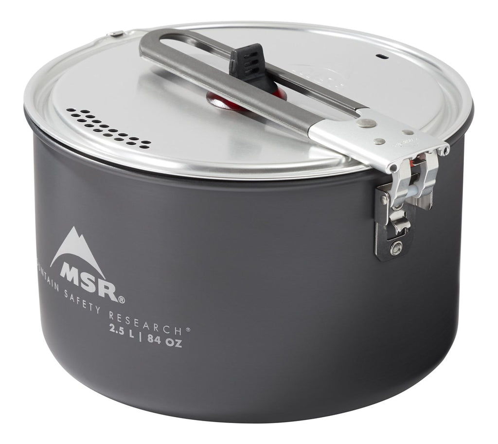 MSR 13231 Camping Cookware Pot 2.5 L Aluminium Grey