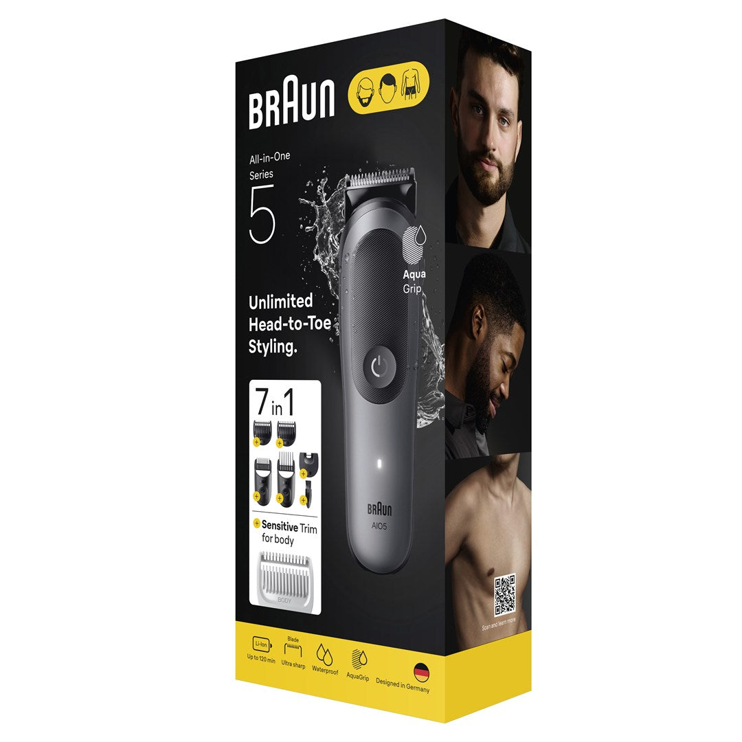 Braun 80789911 Hair Trimmer Dark Grey 21 Lithium-Ion