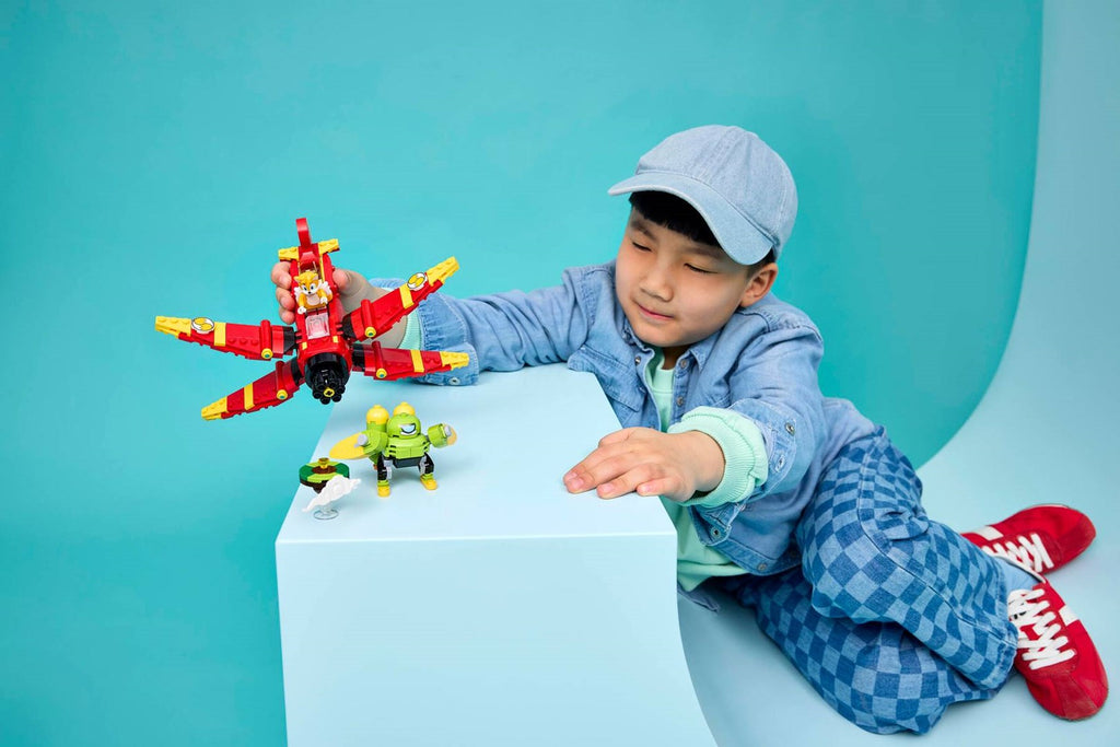 Lego SONIC THE HEDGEHOG 77119 Tails and Tornado-1 Building Blocks, 310 Pieces, Ages 8+