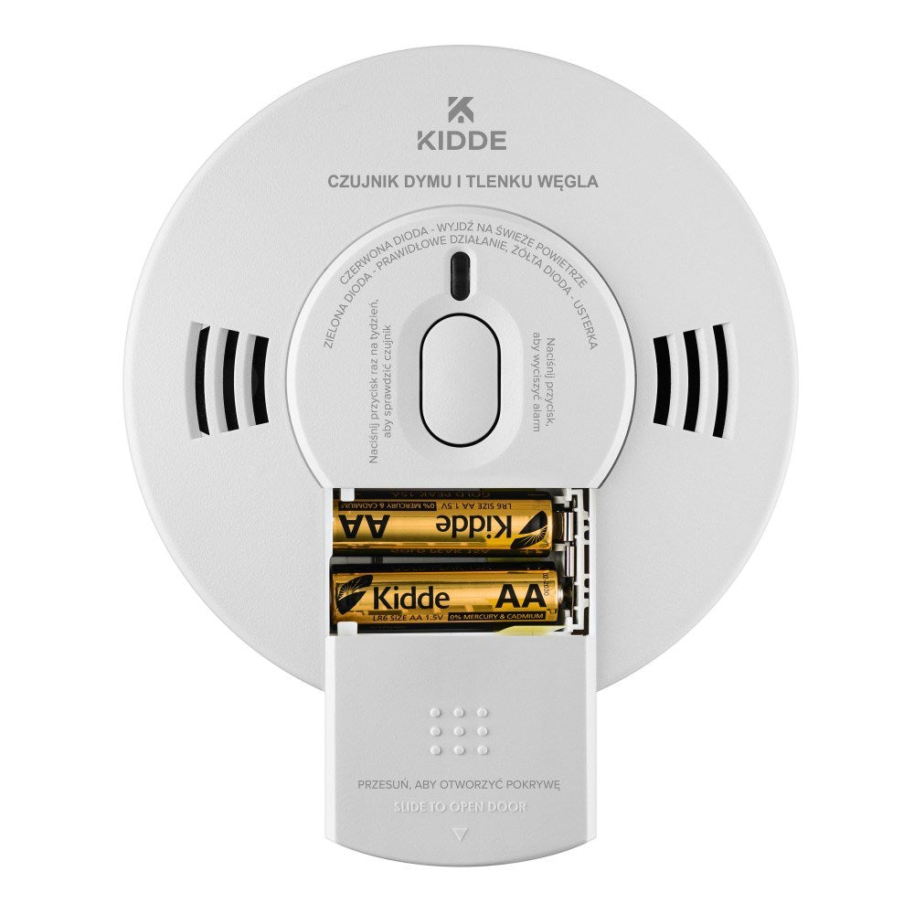 Kidde Dual Smoke and Carbon Monoxide Detector K10SCO 350 g 180x150x53mm