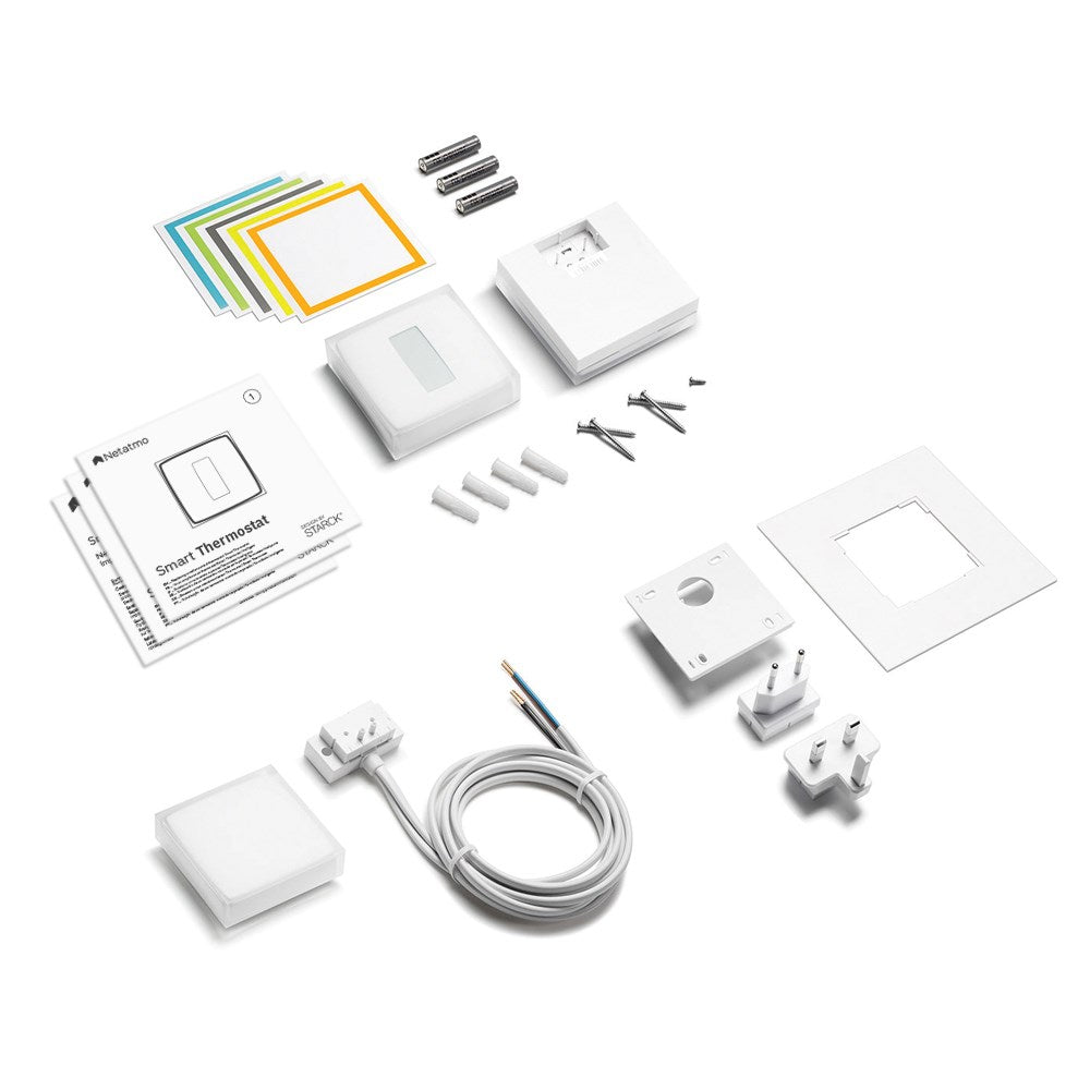 Netatmo Set: Thermostat + 3 Smart Radiator Valves