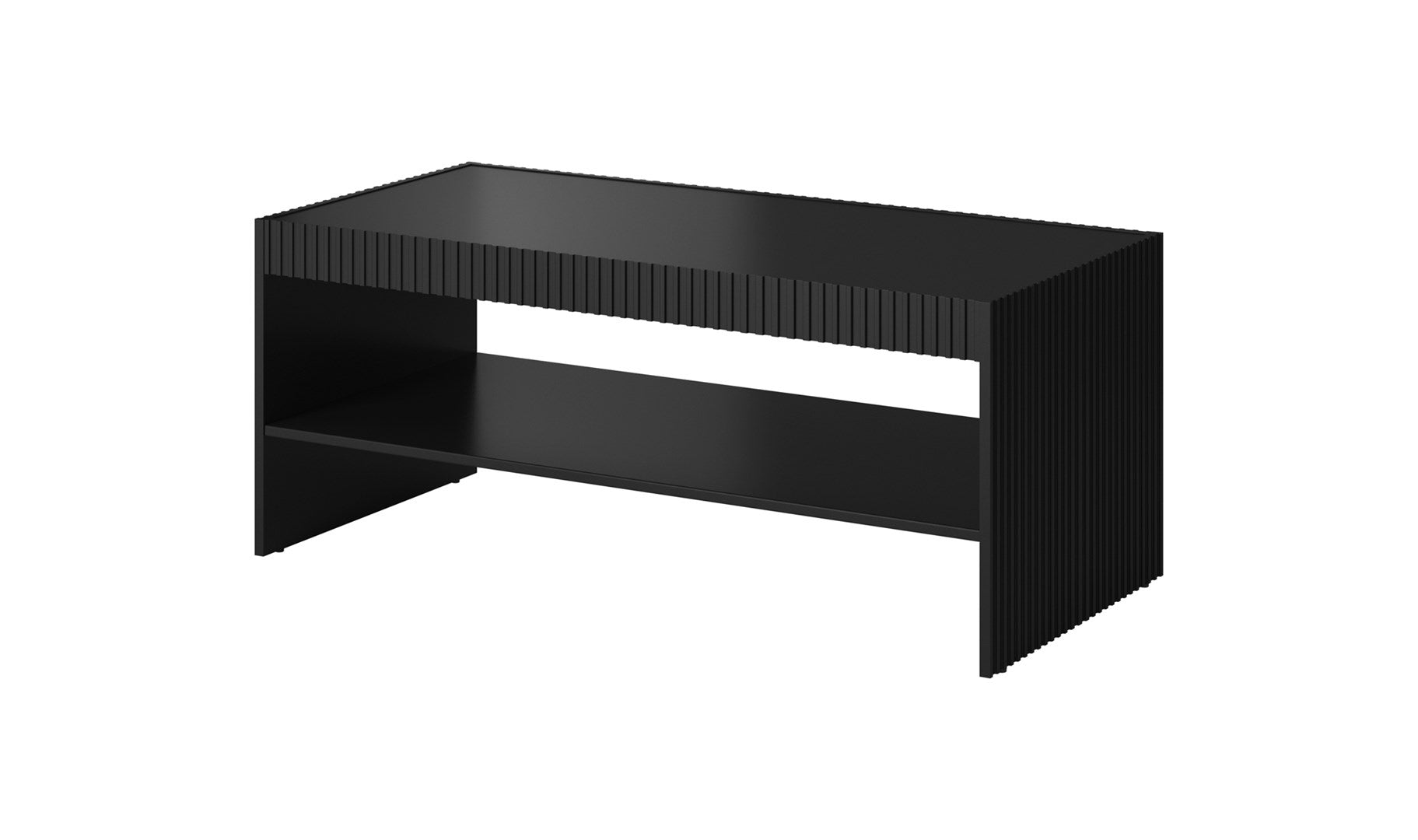 PAFOS Bench/Table 120x60x50 cm Black Matte