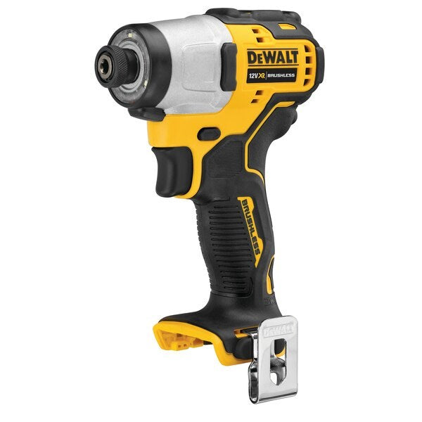 DeWALT Compact Impact Driver 12V Body, 2850 RPM, 1.25 kg, DCF801N-XJ