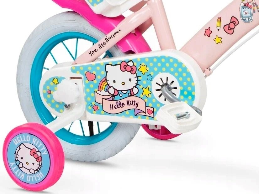 Toimsa Children's Bike 12” Hello Kitty Pink for Ages 3-5