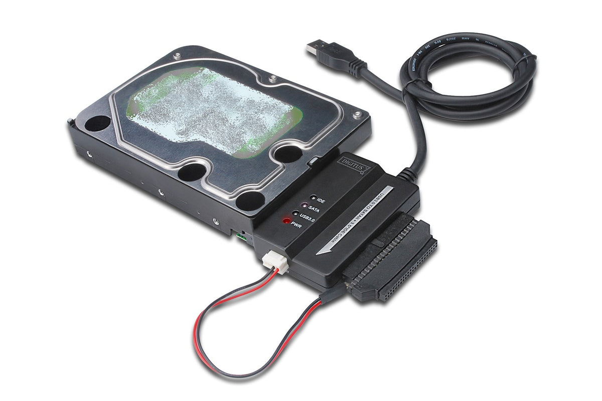 DIGITUS HDD-Adapterkabel USB3.0   -> SATAII + 3.5  IDE