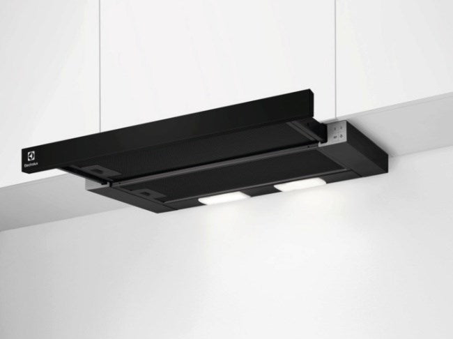 Electrolux Semi Built-In Cooker Hood Black 410 m³/h 640 mm 350 mm 215 mm Model LFP336K