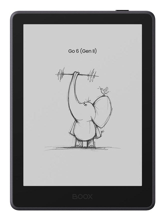 ONYX BOOX Go 6 (Gen II) e-Book Reader - 32 GB Storage - 6" Touchscreen - Android 11