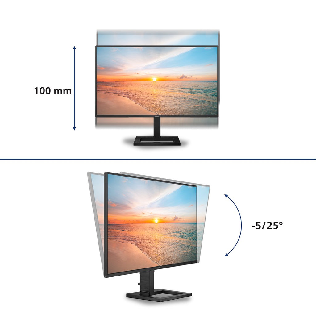 Philips 1000 Series 27E1N1600AE/00 Monitor 27" QHD 2560 x 1440 Black