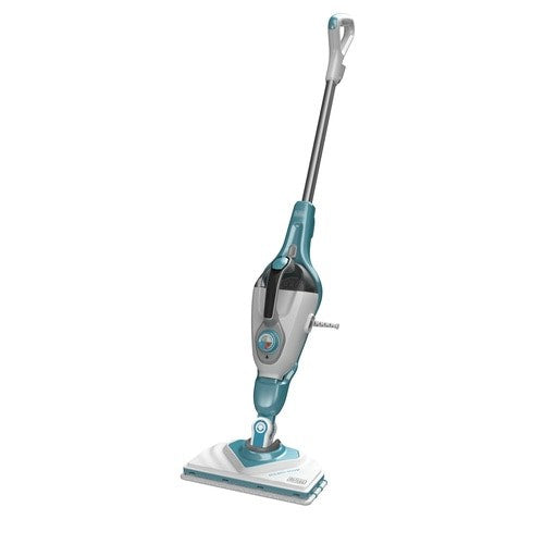 Black & Decker BHSM166DSM steam cleaner Steam mop 0.5 L 1600 W Aqua colour  White
