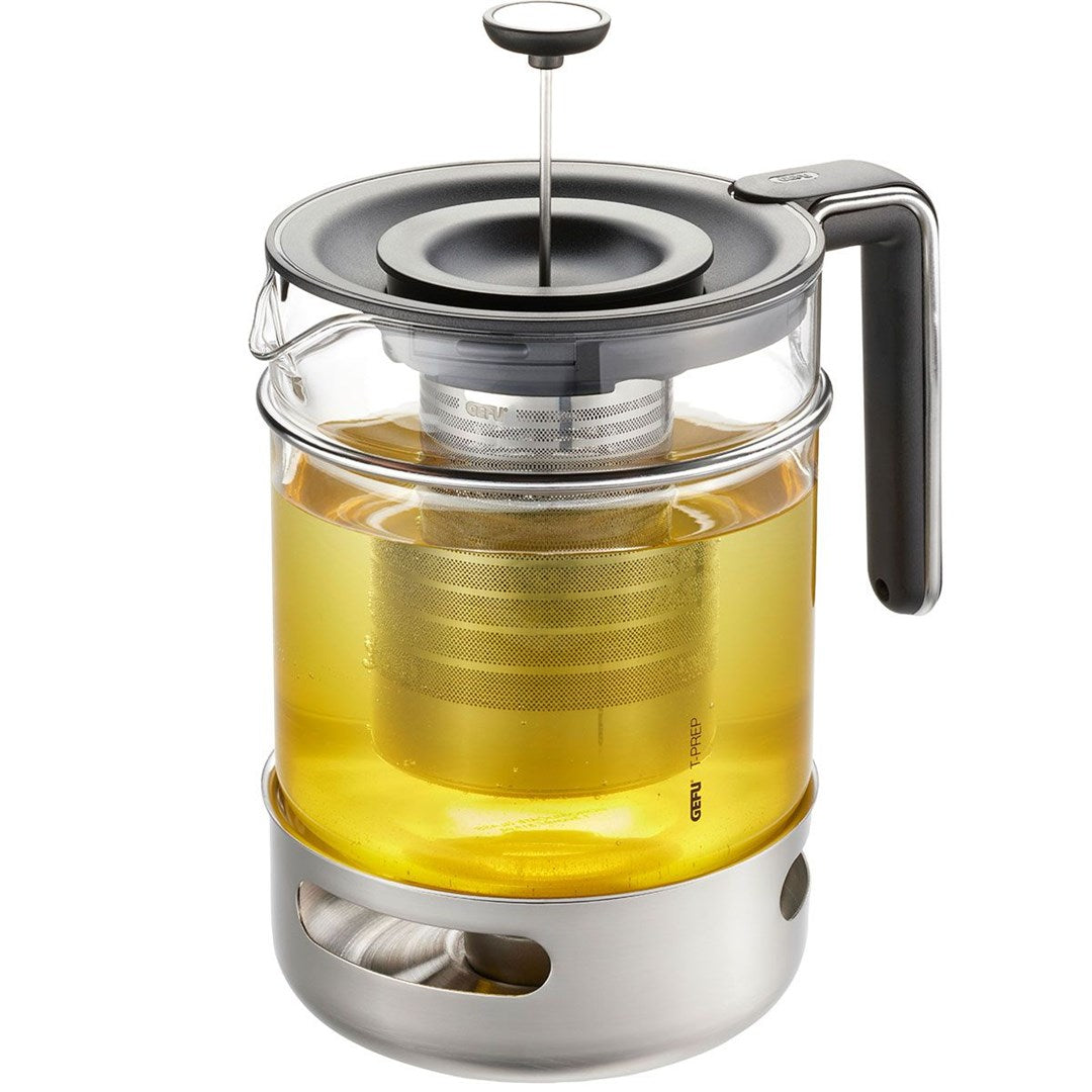 GEFU T-PREP Tea Kettle with Warmer 1.5 L