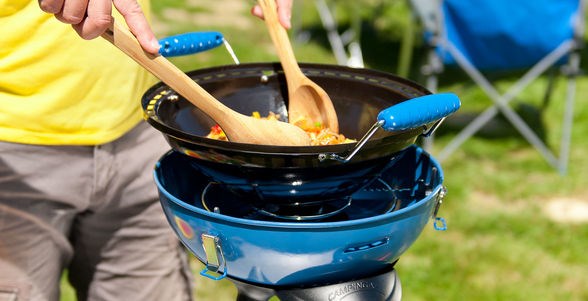 CAMPINGAZ Contact Grill 2000023717 2000 W with Lid and Round Design