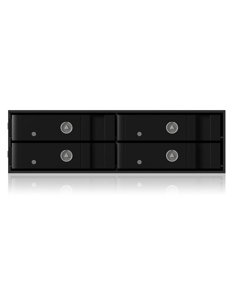 ICY BOX IB-2240SK - Gehäuse für Speicherlaufwerke mit Lüfter - 2.5" (6.4 cm) - black (IB-2240SSK)