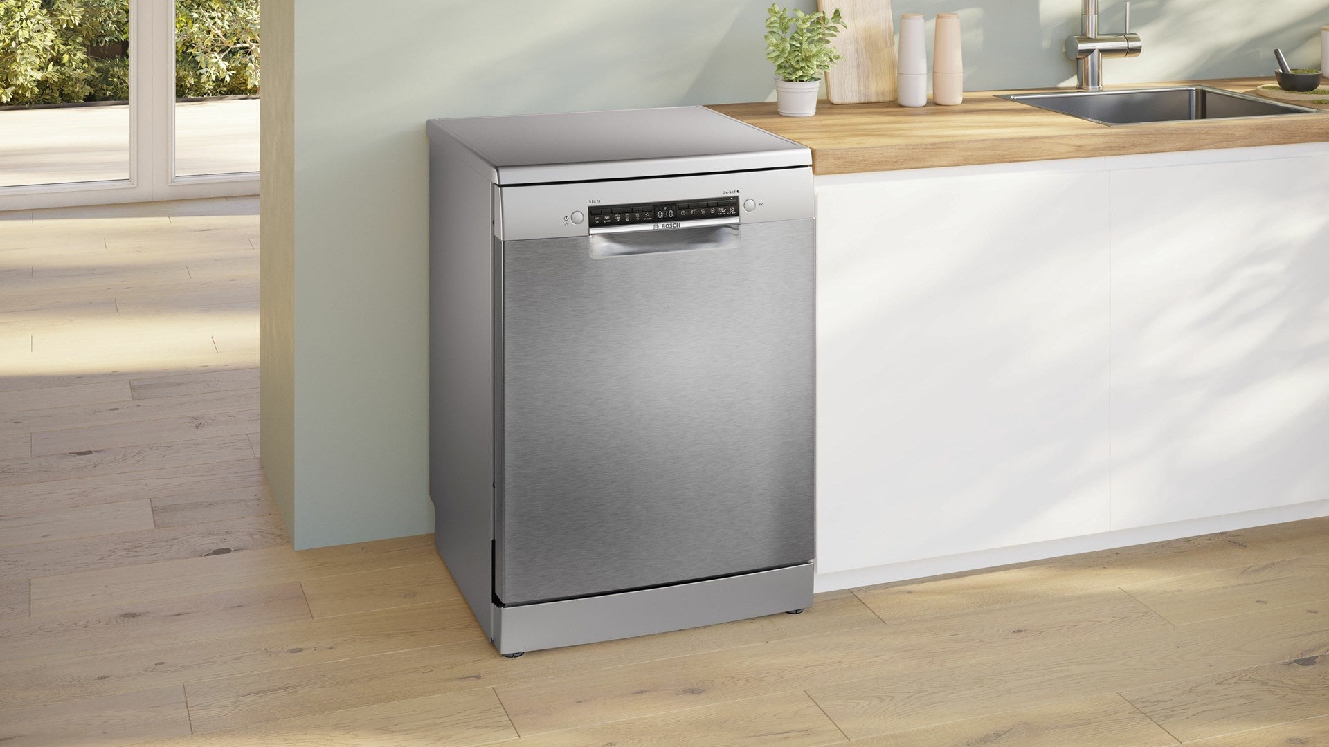 Bosch Serie 4 SMS4HMI07E Dishwasher Freestanding 14 Place Settings D