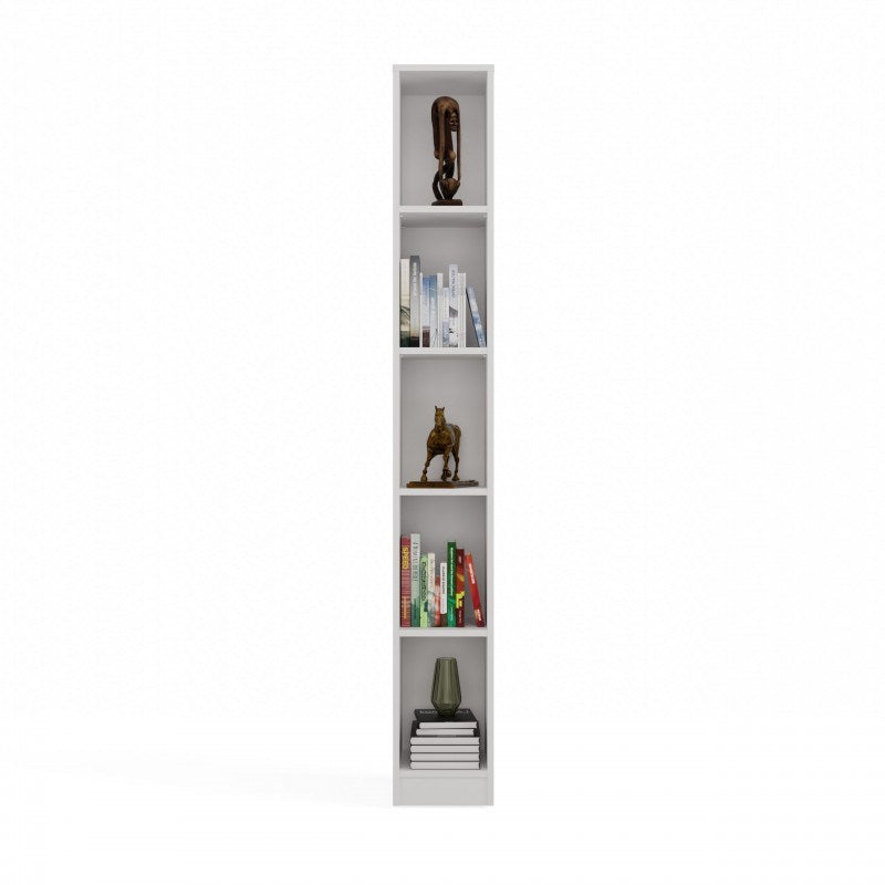 R25 White Bookcase