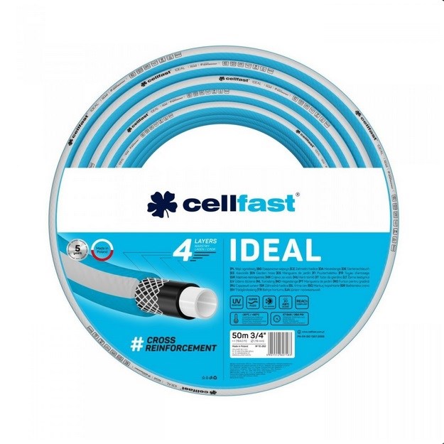 CELLFAST IDEAL Garden Hose 3/4" 50 m 10-262