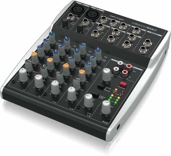 Behringer Xenyx 802S Mixer 2 Channels Black Silver