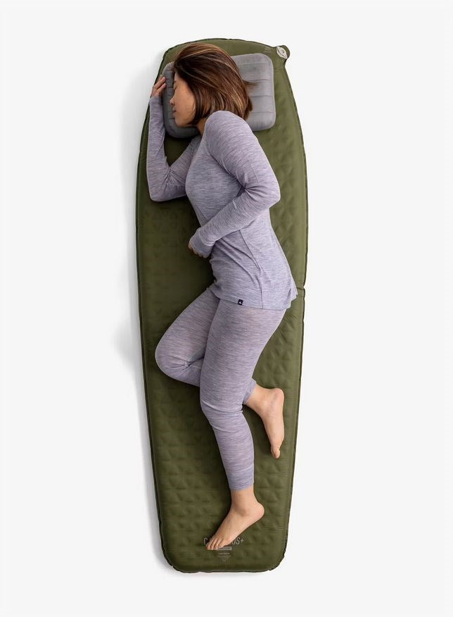 Sea to Summit Camp Plus Self-Inflating Mat, Large, Cypress