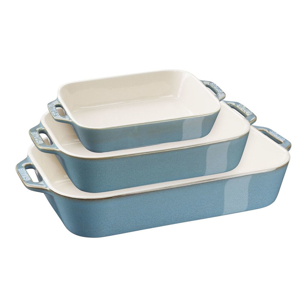 ZWILLING STAUB Rectangular Ceramic Baking Dish Set