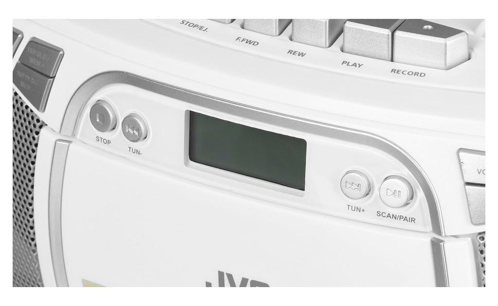 JVC RC-E451W Portable CD Player White 3.2W RMS FM 87.5-108MHz