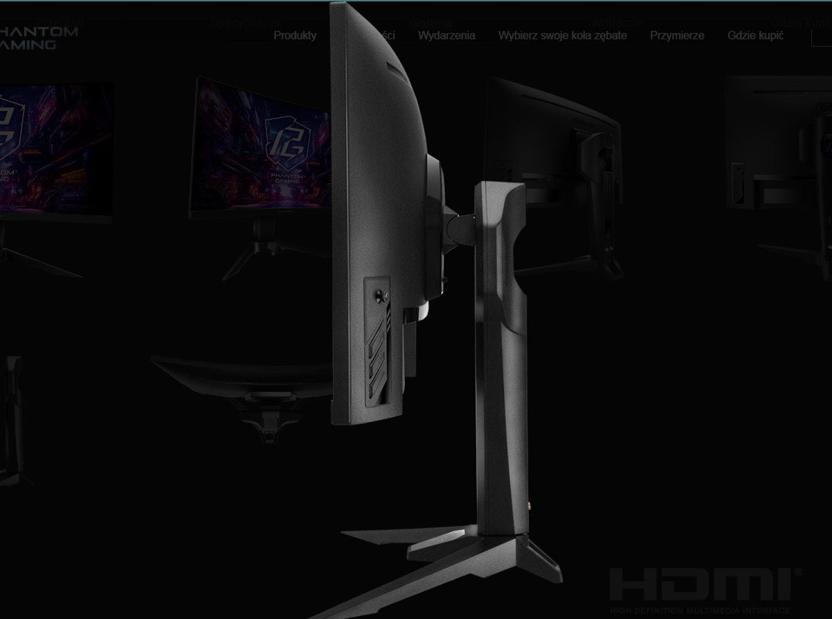 Asrock PG27QRT2A Phantom Gaming computer monitor 68.6 cm (27 ) 2560x1440 px QHD Black