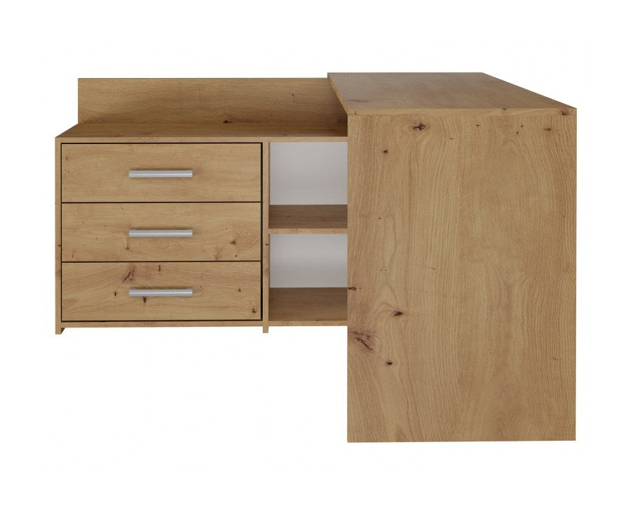 Topeshop DANY ARTISAN KPL Computer Desk Oak Colour