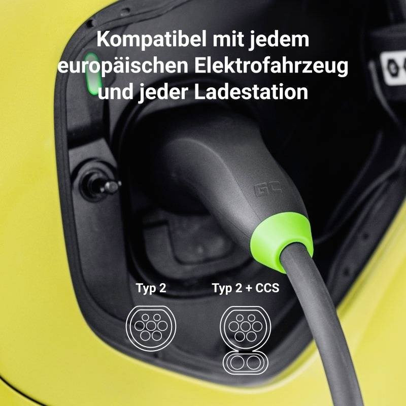Green Cell EVKABGC03 Charging Cable for Electric Vehicles Type 2 3.5 m