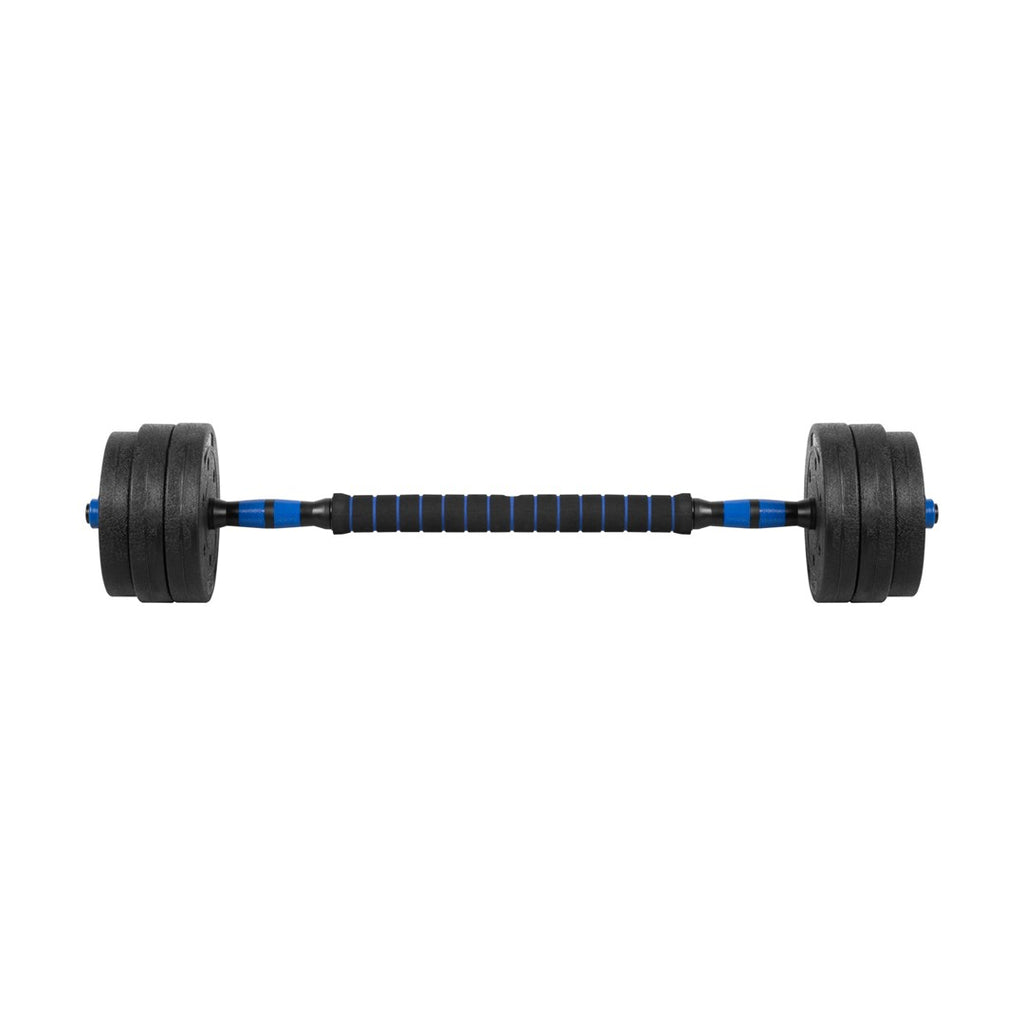 REBEL ACTIVE Adjustable Dumbbells 2x10 kg with Connector