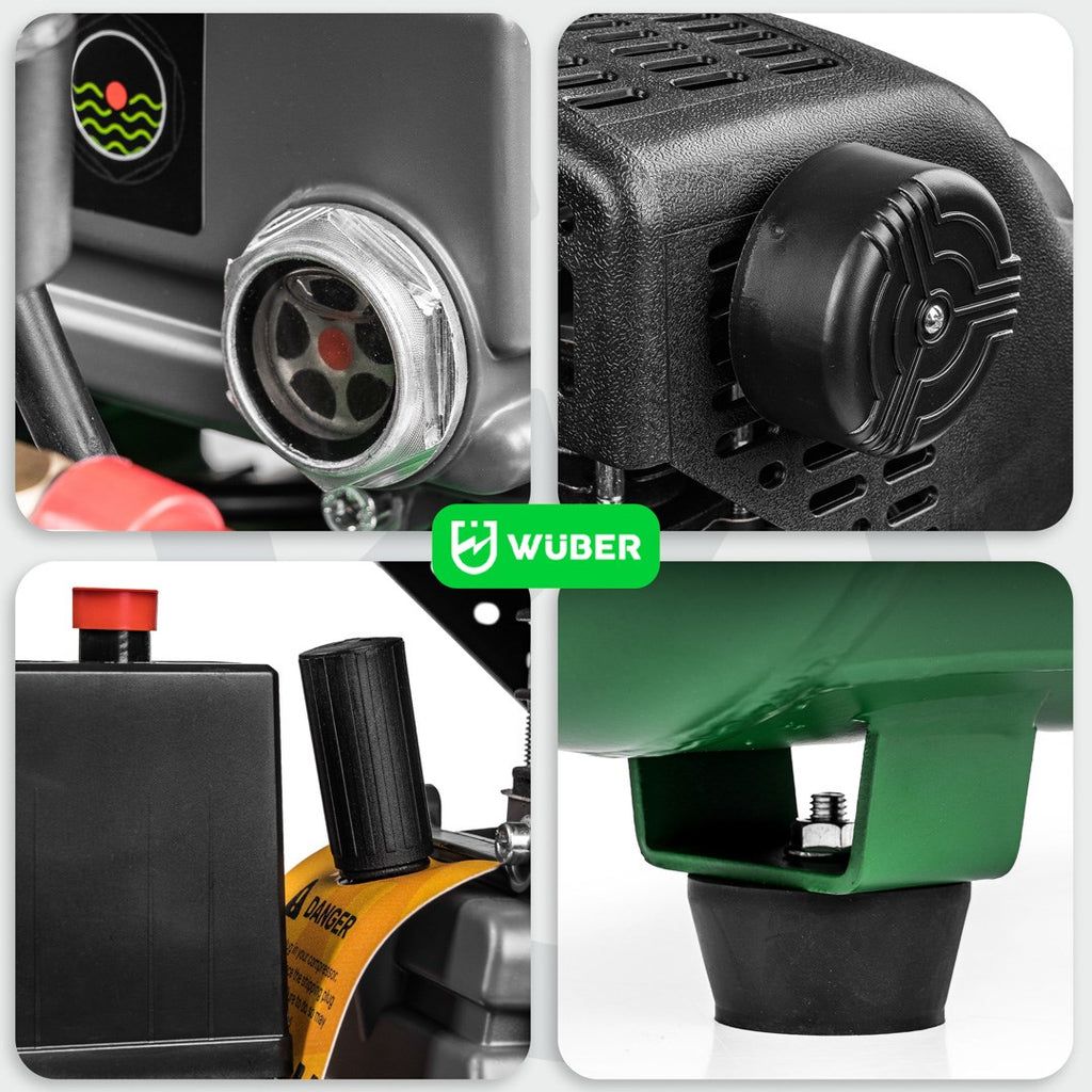 WUBER Oil-Lubricated Compressor 24 L 1100 W Universal W54001