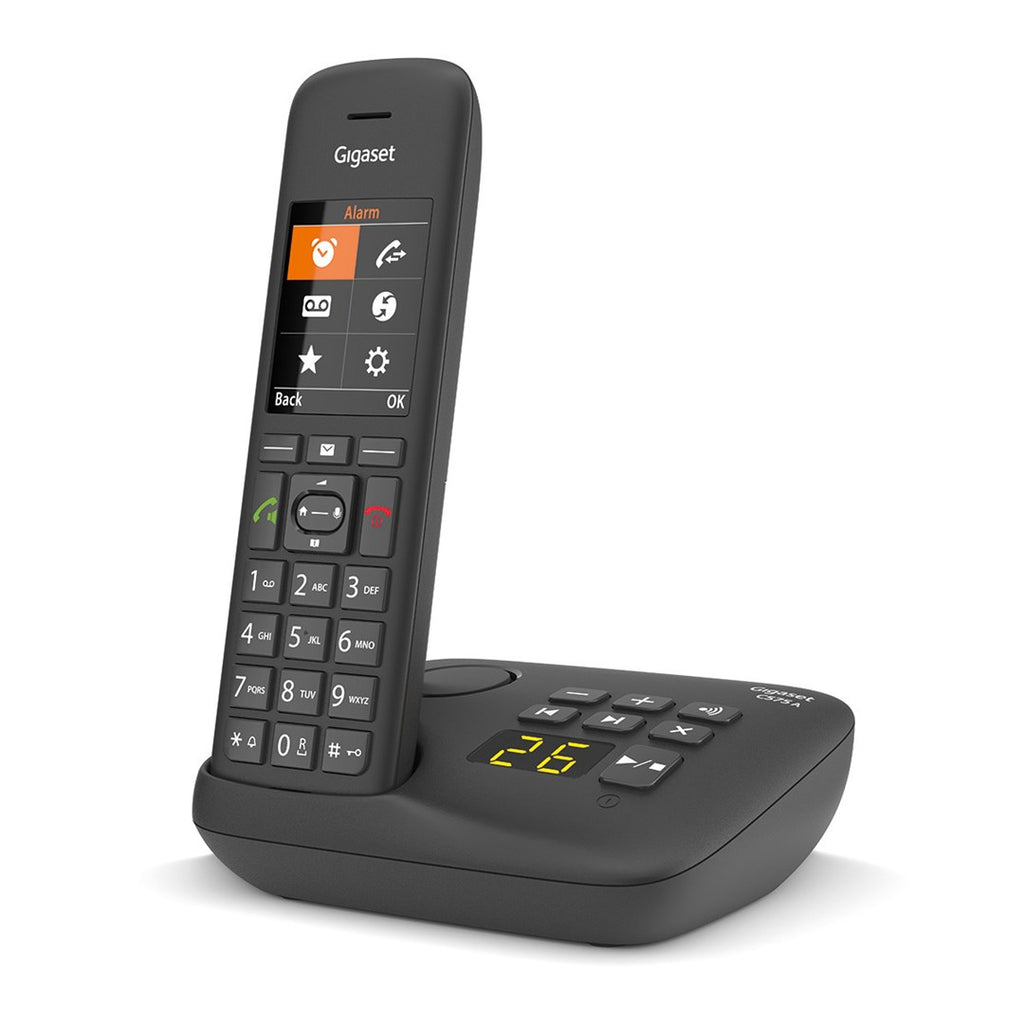 Gigaset C575A Cordless Phone with Answering Machine and Caller ID S30852-H2927-B101