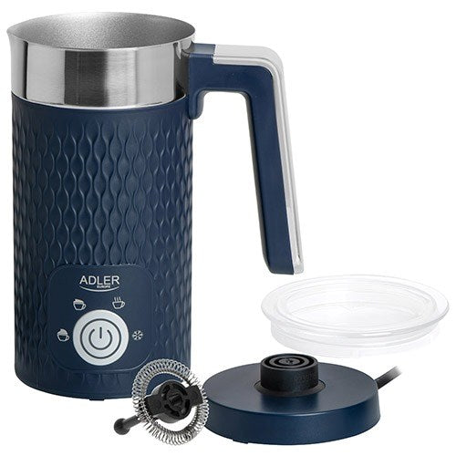 Adler Milk Frother 500W Dark Blue