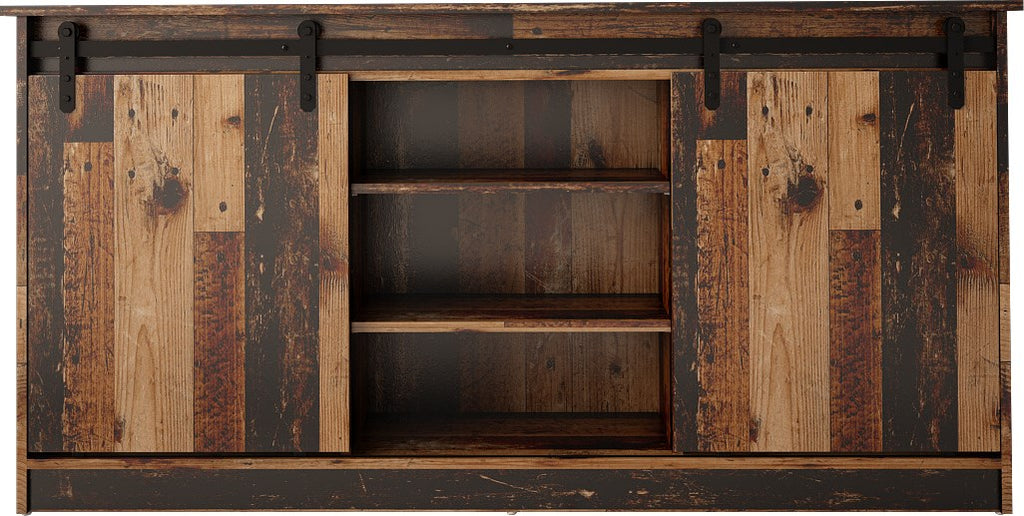 GRANERO Chest of Drawers 160x80x35 Old Wood