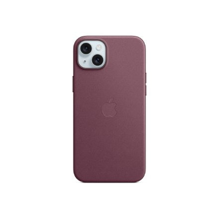 Apple iPhone 15 Plus FineWoven Case - Mulberry - MagSafe - Model MT4A3ZM/A