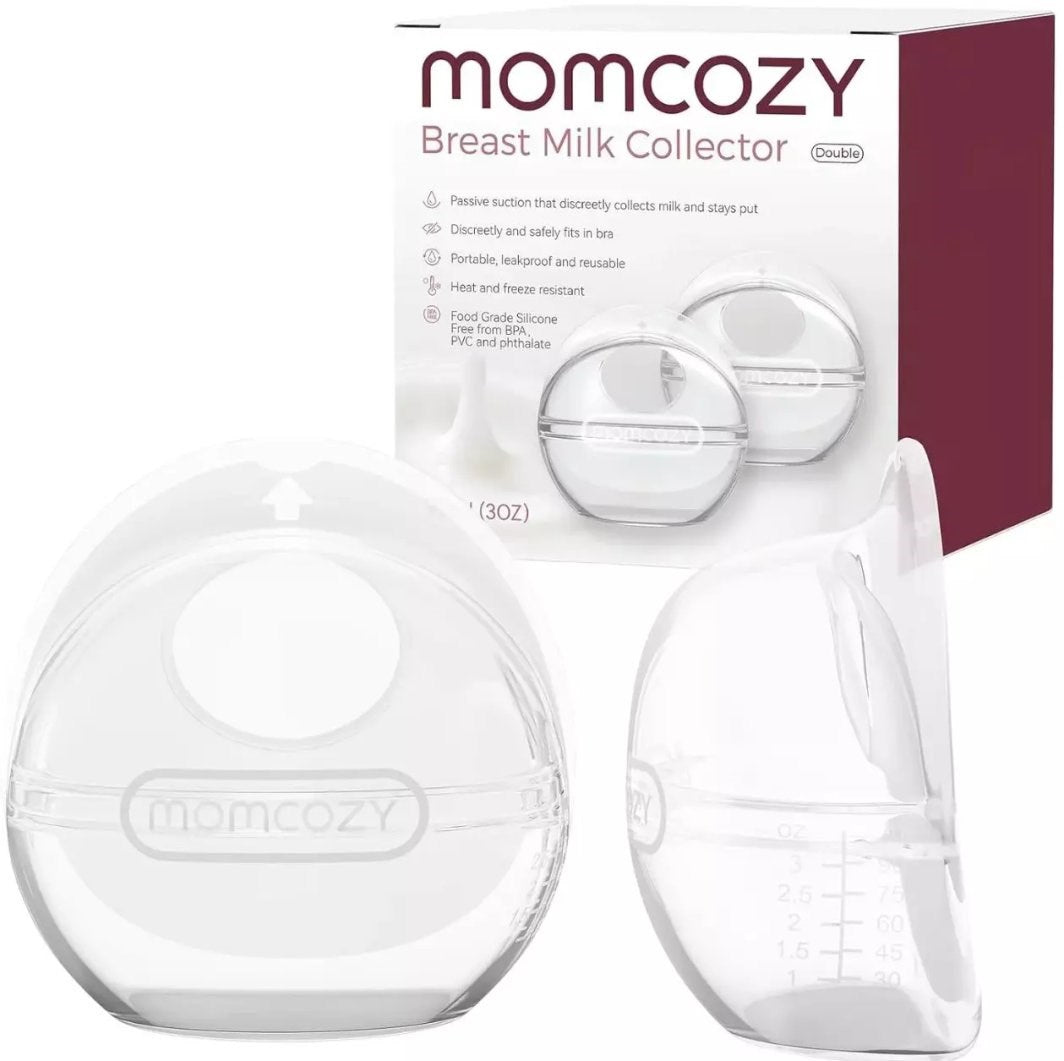 Momcozy reusable milk collector  90 ml  set of 2