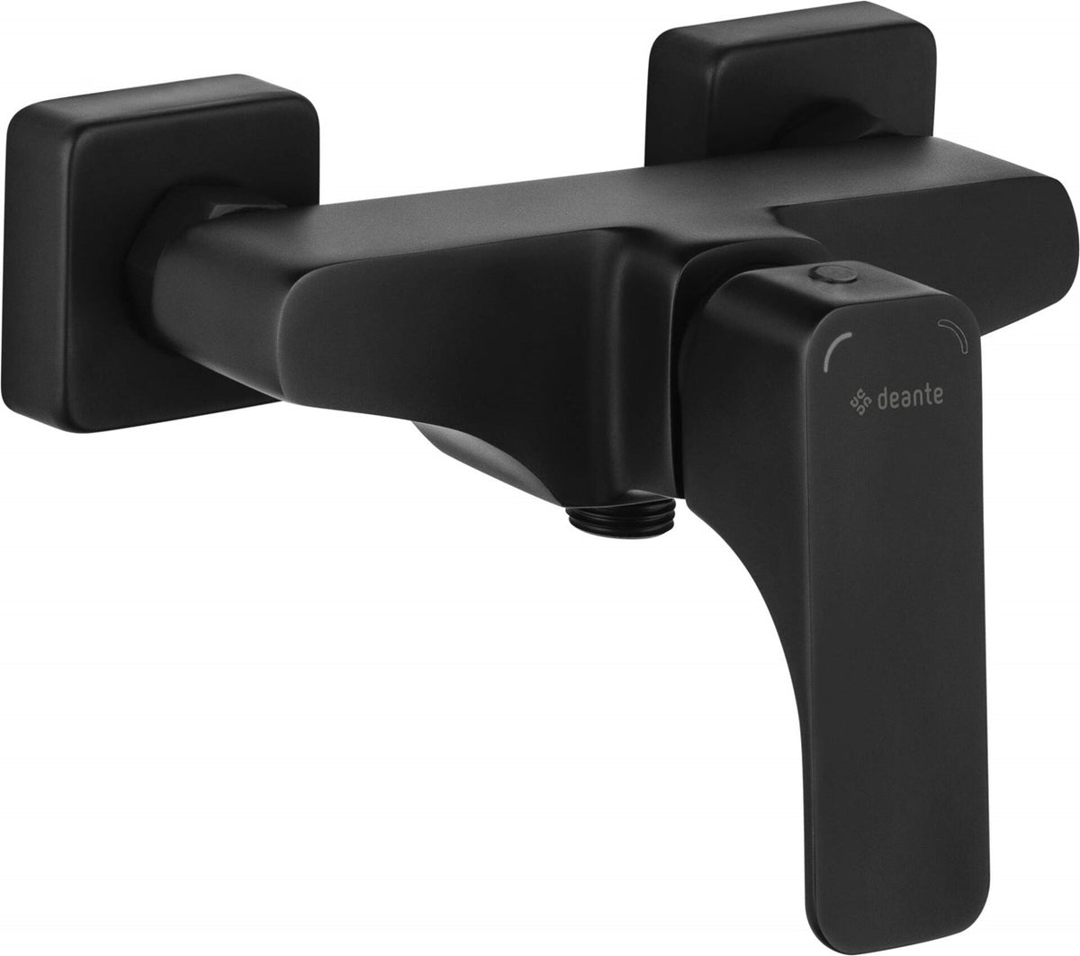Hiacynt Nero Wall-Mounted Shower Faucet Black