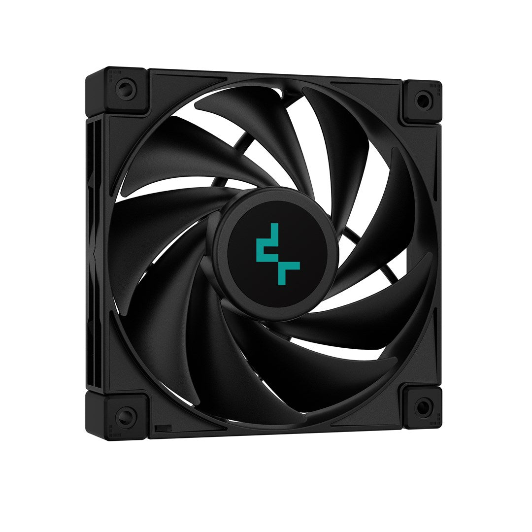DeepCool AK400 ZERO DARK PLUS CPU Cooler - Air Cooling, 12 cm Fan mmH2O