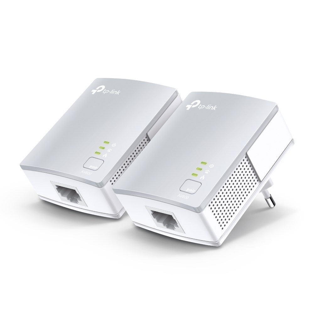 TP-Link PA411KIT 500 Mbps Powerline Adapter Starter Kit White 2 pcs