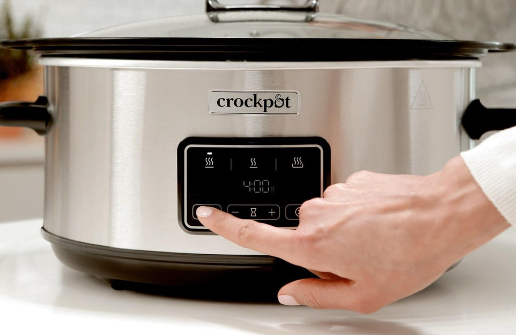 CROCK-POT Slow Cooker CSC112X, 6.5 L Capacity, Digital Display